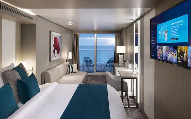 Каюта с балконом Лайнера Celebrity Edge