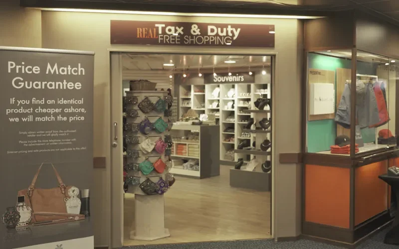 Магазин Duty Free Лайнера Celestyal Olympia