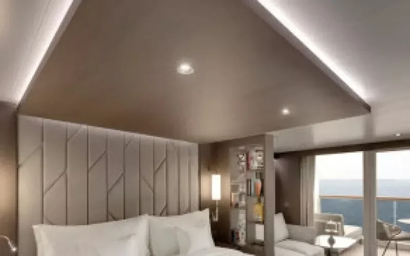 Каюта Ocean Terrace Лайнера Explora IV