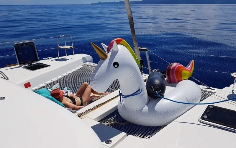 Зона для отдыха Лайнера LAGOON 450
