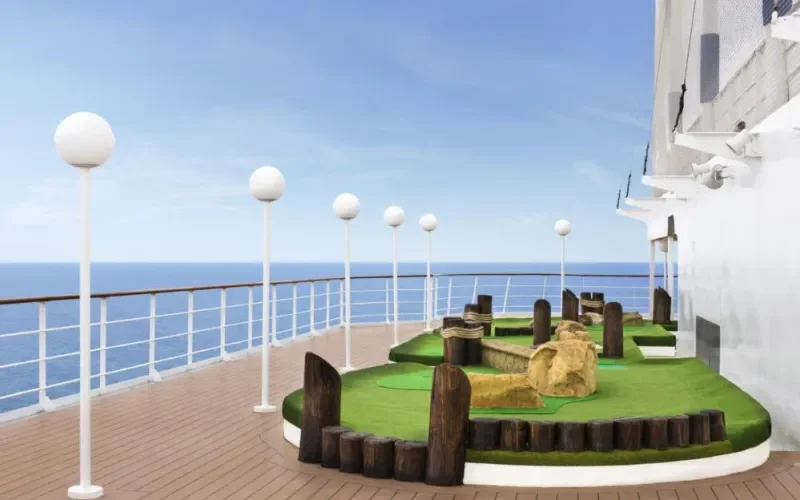Минигольф Лайнера MSC Armonia