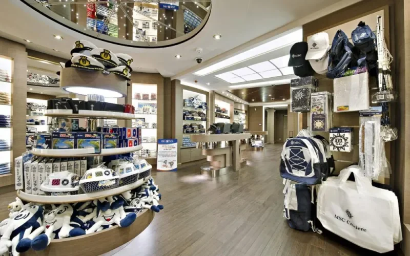 Магазин Logo Shop Лайнера MSC Divina