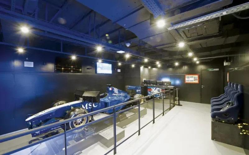 Симулятор Formula 1 Лайнера MSC Divina