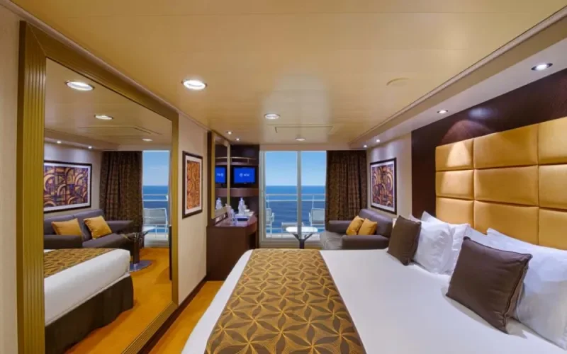 Внешняя каюта с балконом Лайнера MSC Divina
