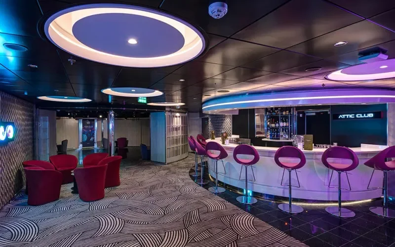 Мансардный клуб Лайнера MSC Euribia