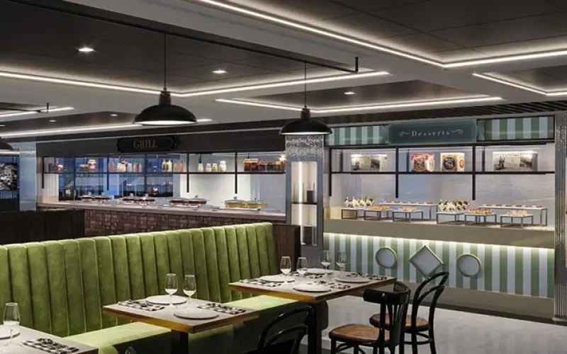 Ресторан Шведский стол Лайнера MSC Euribia