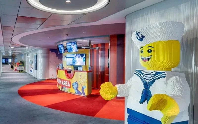 Детский клуб LEGO Лайнера MSC Euribia