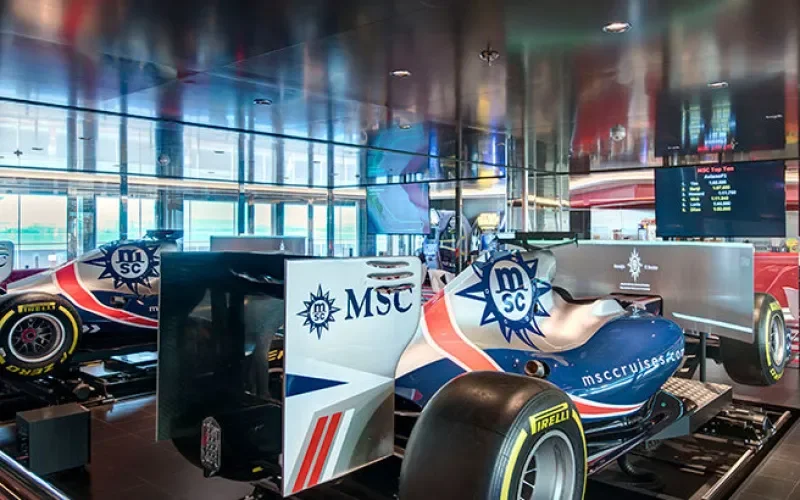 Виртуальный симулятор F1 Лайнера MSC Euribia