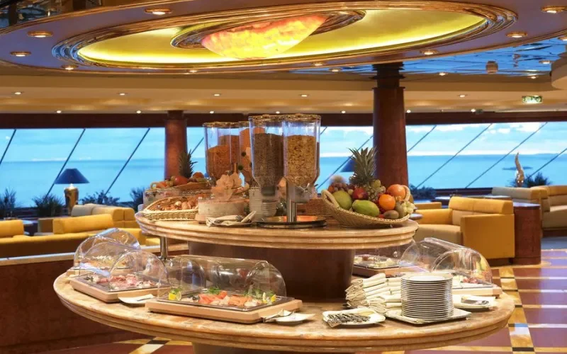 Ресторан Лайнера MSC Fantasia