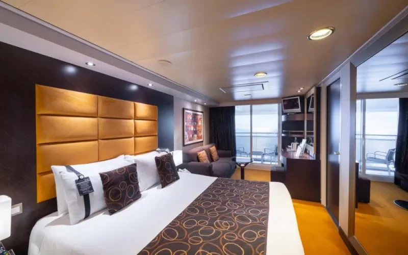 Внешняя каюта с балконом Лайнера MSC Fantasia