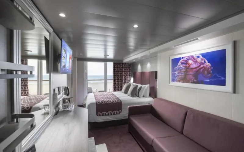Внешняя каюта с балконом Лайнера MSC Grandiosa