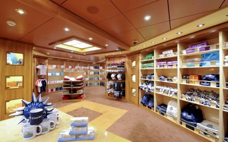 Магазин Logo Shop Лайнера MSC Magnifica