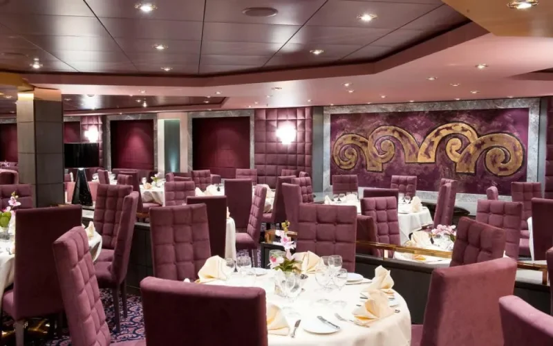 Основной ресторан Quattro Venti Лайнера MSC Magnifica