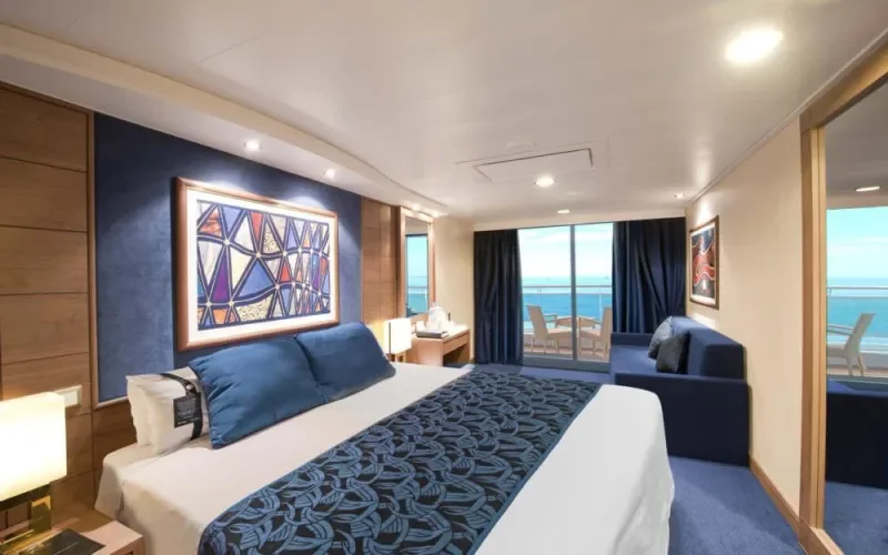 Внешняя каюта с балконом Лайнера MSC Magnifica