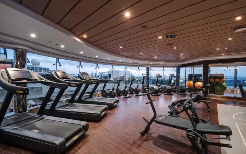 Тренажерный зал Лайнера MSC Meraviglia