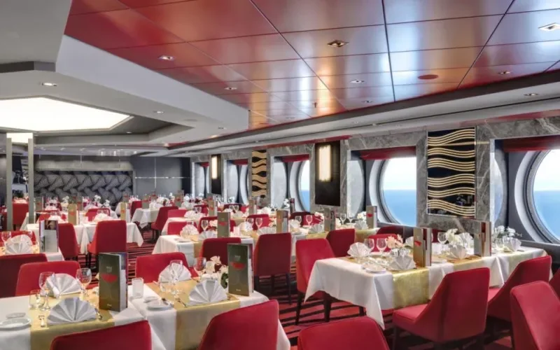 Основной ресторан Waves Лайнера MSC Meraviglia