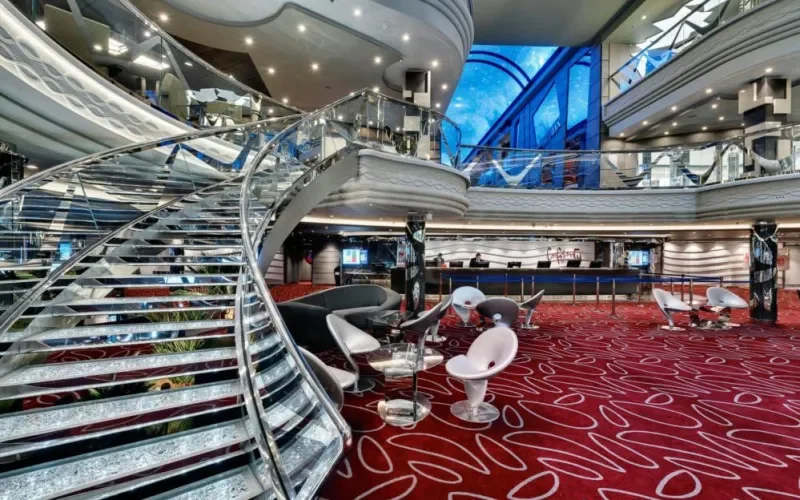 Ресепшн Лайнера MSC Meraviglia