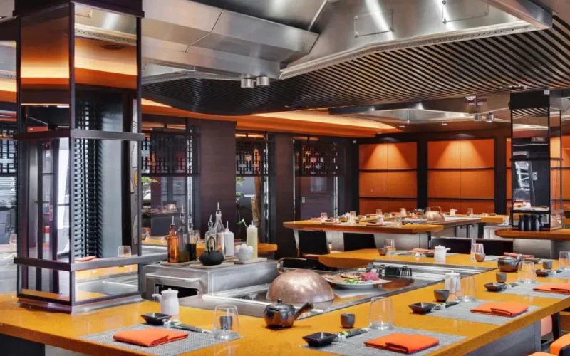 Альтернативный ресторан Kaito Teppanyaki Лайнера MSC Meraviglia