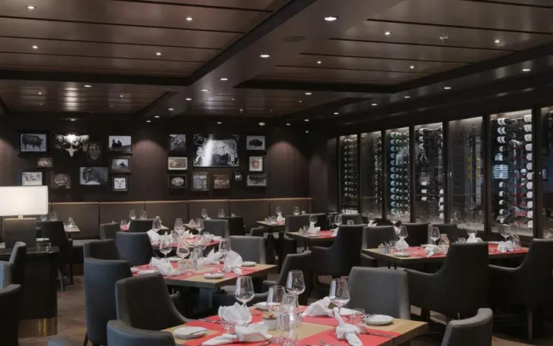 Альтернативный ресторан Butcher's Cut Лайнера MSC Meraviglia