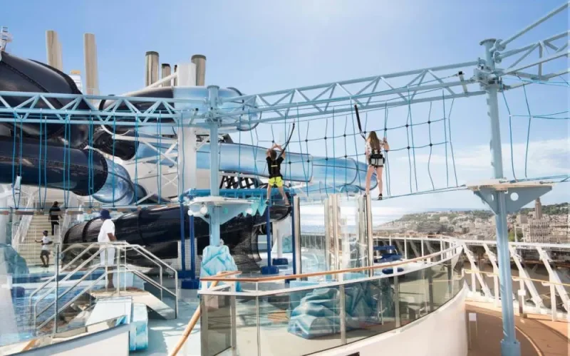 Аквапарк и Гималайский Мост Лайнера MSC Meraviglia