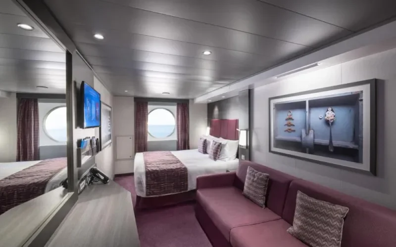 Внешняя каюта с окном Лайнера MSC Meraviglia