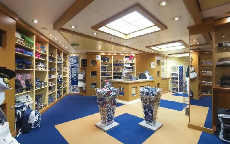 Магазин Logo Shop Лайнера MSC Musica