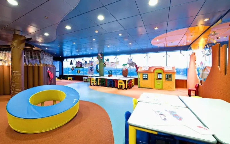Детский клуб Лайнера MSC Opera