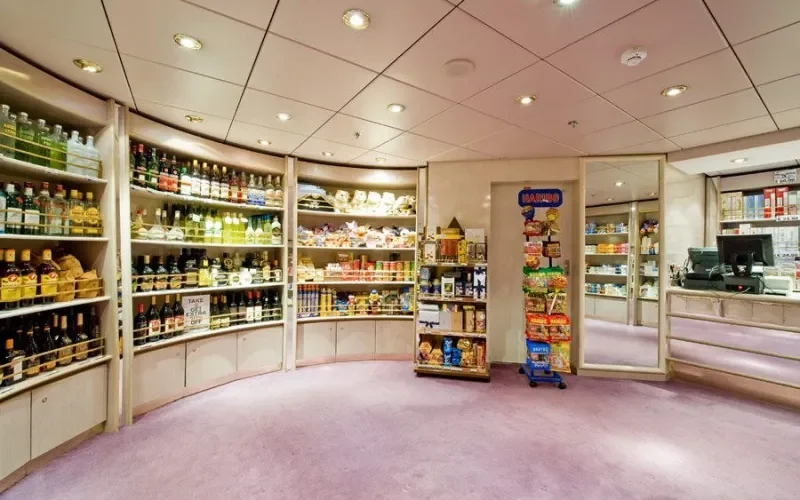 Магазины Duty Free Лайнера MSC Opera