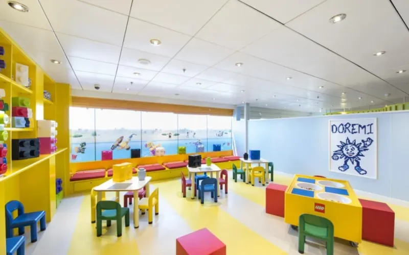 Детский клуб Лайнера MSC Opera