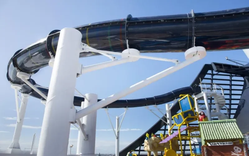 Водная горка Лайнера MSC Preziosa