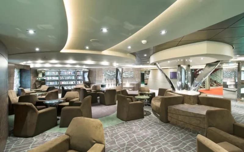Бар Diamond Bar and Library Лайнера MSC Preziosa