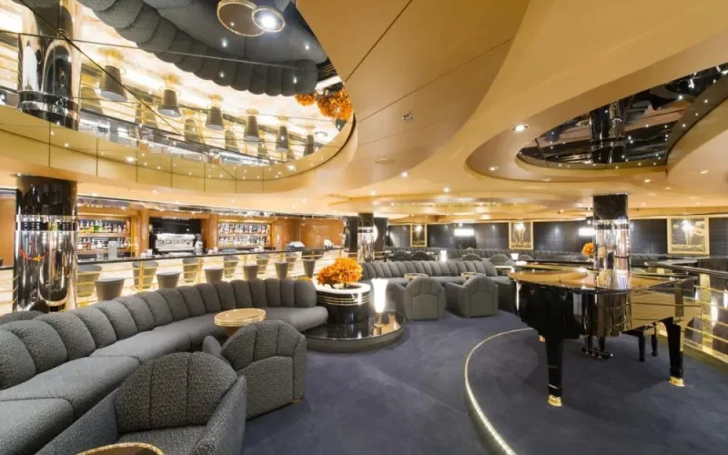 Бар El Dorado Piano Bar Лайнера MSC Preziosa