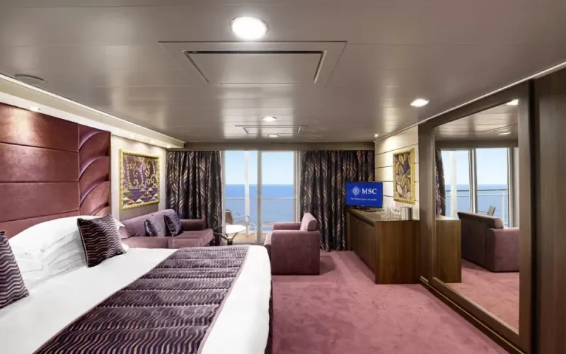 Сьют Deluxe MSC Yacht Club Лайнера MSC Preziosa