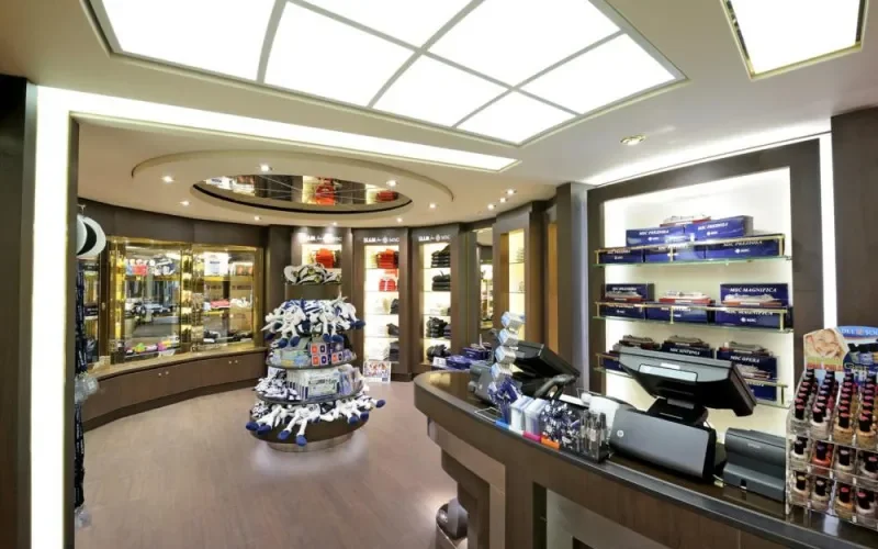 Магазин Logo Shop Лайнера MSC Preziosa