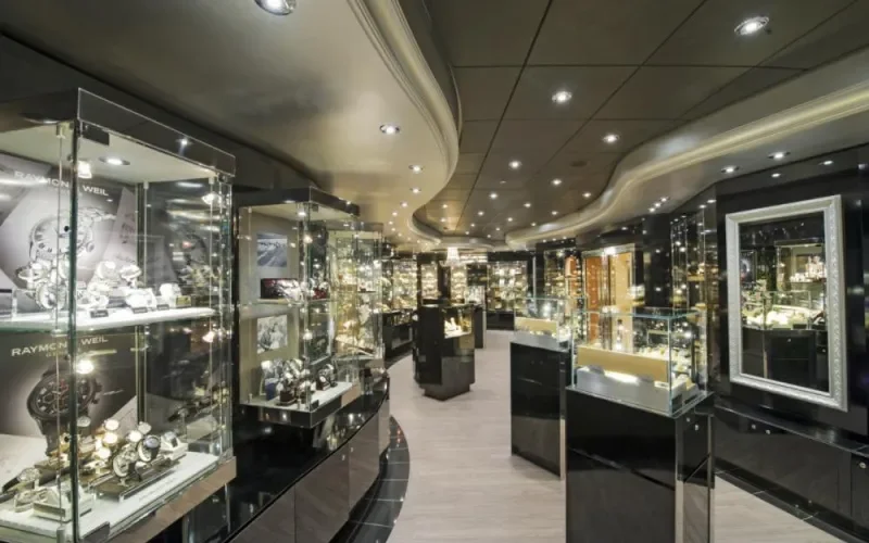 Магазин Duty Free Лайнера MSC Preziosa