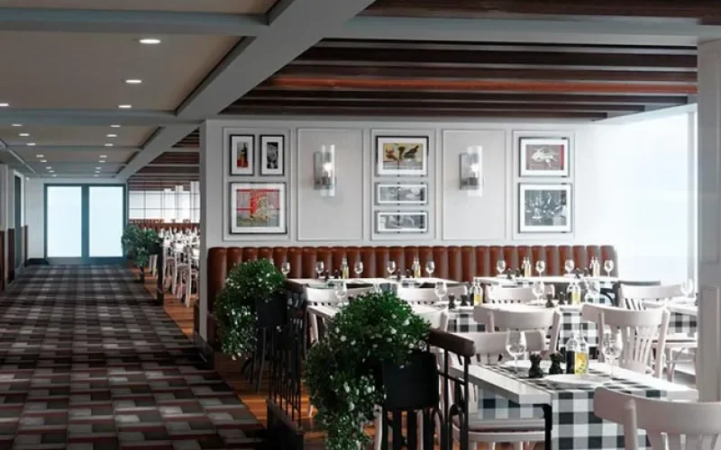 Marketplace Buffet Лайнера MSC Seascape