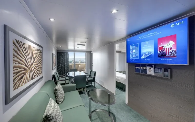 Гранд сьют с двумя спальнями Aurea Лайнера MSC Seascape