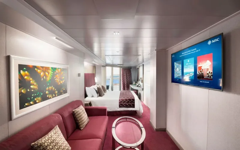 Сьют с джакузи Premium Aurea Лайнера MSC Seascape