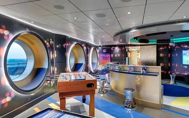 Клуб для детей и подростков Лайнера MSC Seascape