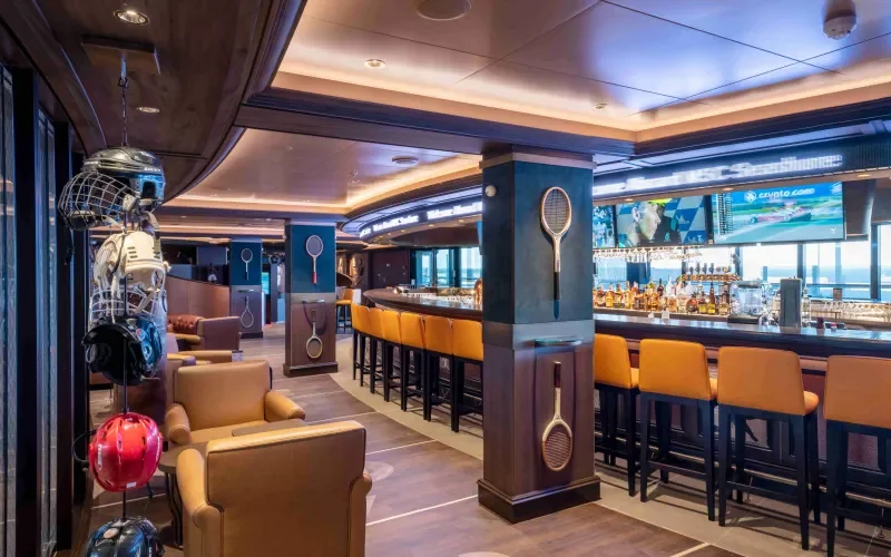 Спорт бар Лайнера MSC Seashore