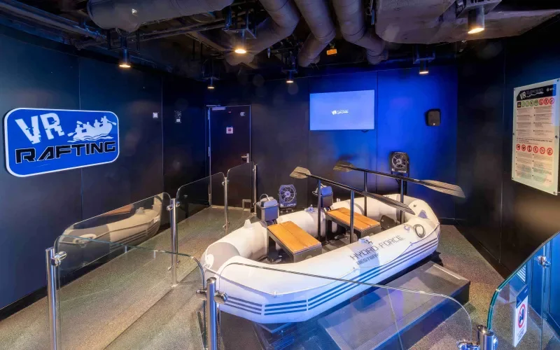 VR пространство  Лайнера MSC Seashore