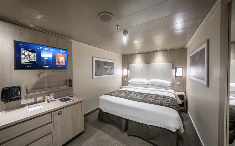 Внутренняя каюта Лайнера MSC Seashore