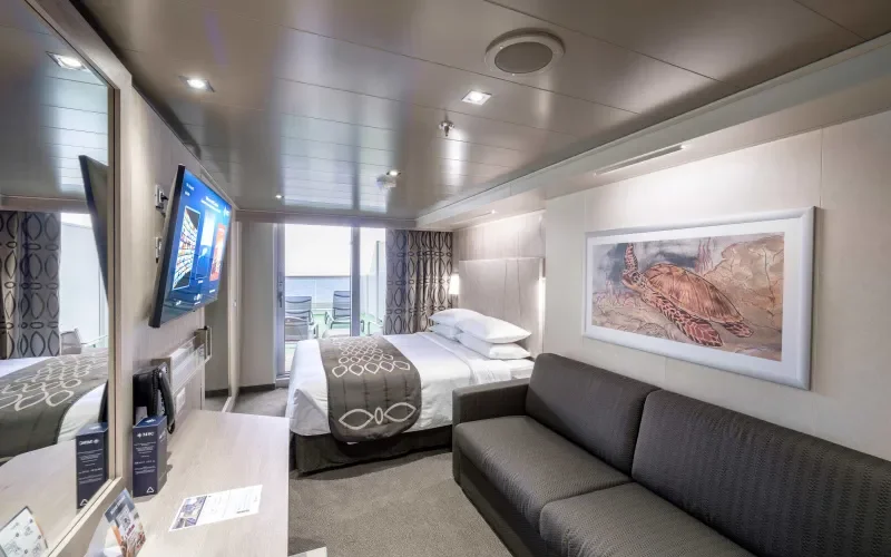 Сьют с балконом Лайнера MSC Seashore