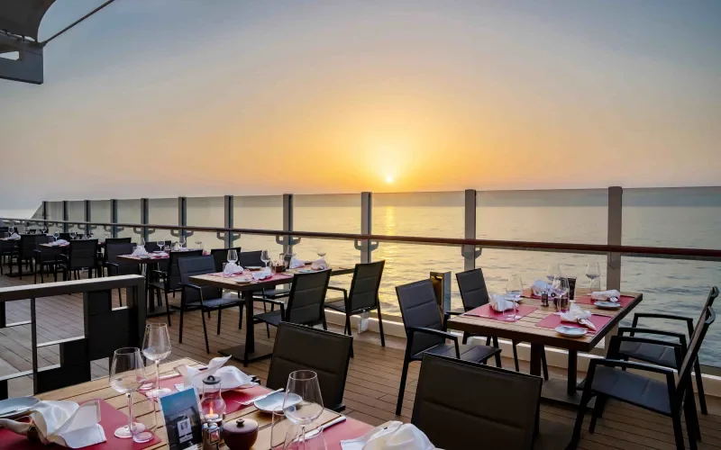 Мясной ресторан Лайнера MSC Seashore
