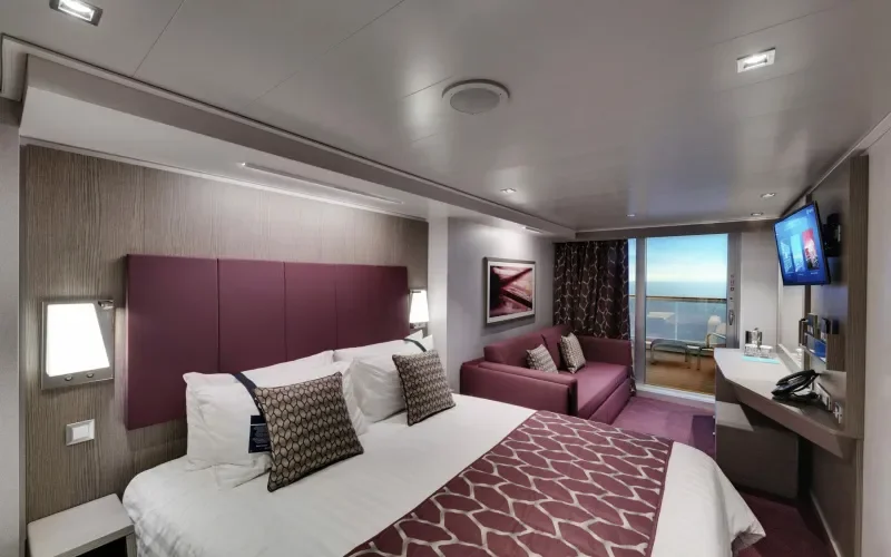 Открытая палуба Лайнера MSC Seaside