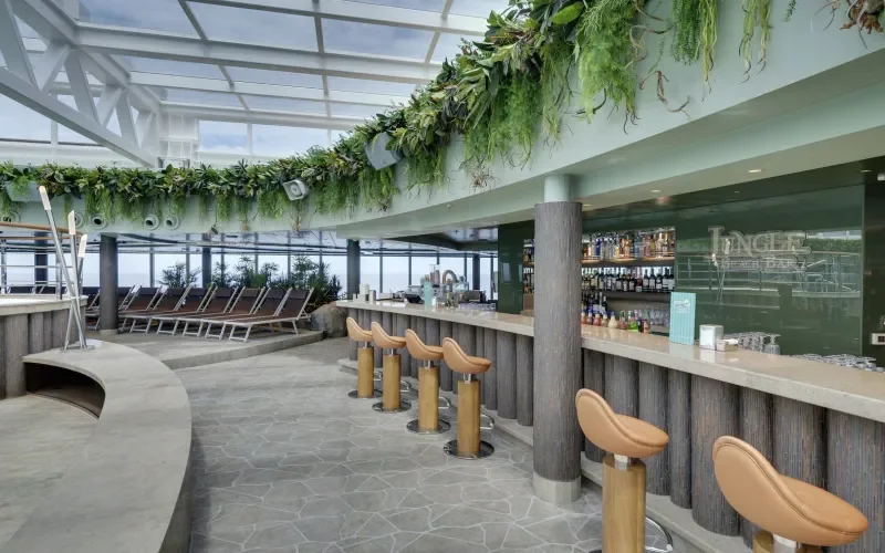 Бар у бассейна Лайнера MSC Seaview