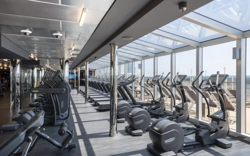 Тренажерный зал Лайнера MSC Seaview