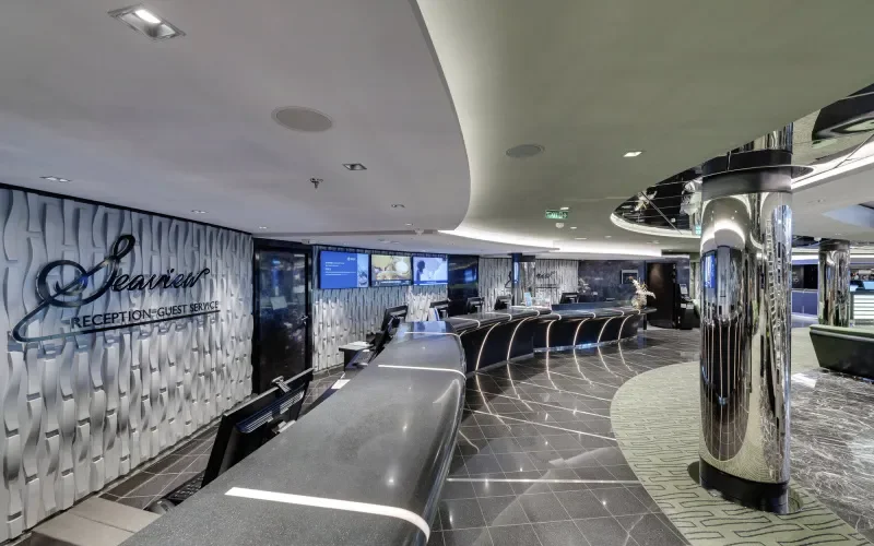 Ресепшн Лайнера MSC Seaview