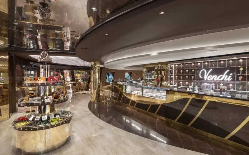 Бар Venchi 1878 Chocolate Bar Лайнера MSC Seaview