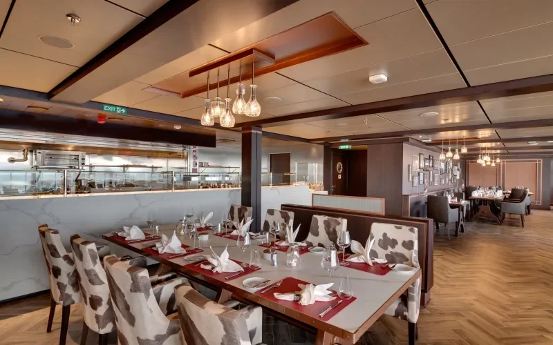 Альтернативный ресторан Butcher's Cut Лайнера MSC Seaview